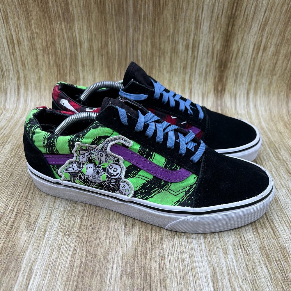 Vans X Disney The Nightmare Before Christmas Women's Size 8.5 Lock Shock Barrel